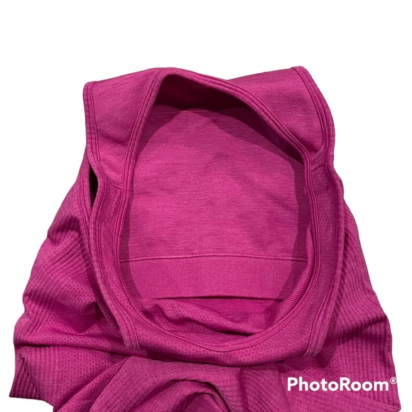 Lululemon Athletica Seamlessly Covered Ribbed Athletic Tank Top Pink Size 4 yoga - Picture 7 of 9